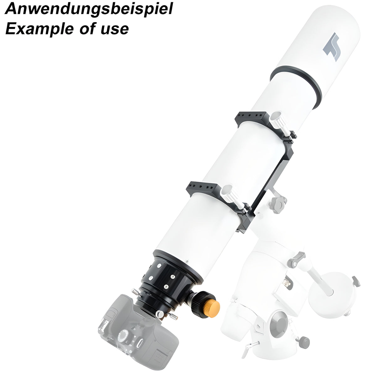 Apochromatisk refraktor 102/714 ED OTA for astronomi - TS Optics