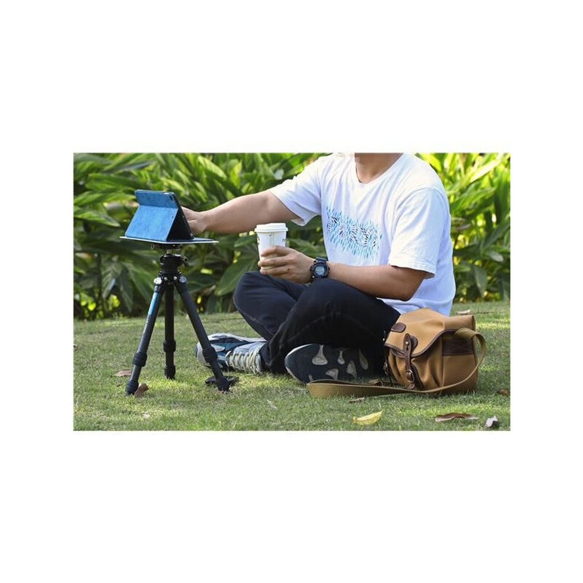 Support pliable pour ordinateur portable et tablette en aluminium - Leofoto