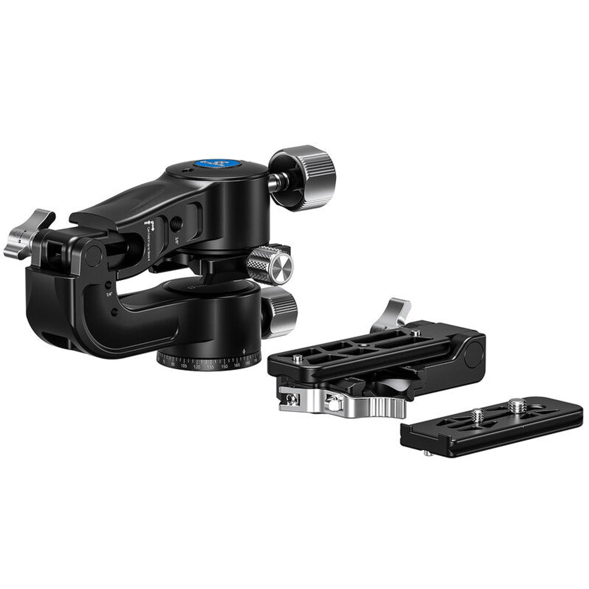Rotule pendulaire pliable PG-2L pour téléobjectifs, charge 25 kg - Leofoto