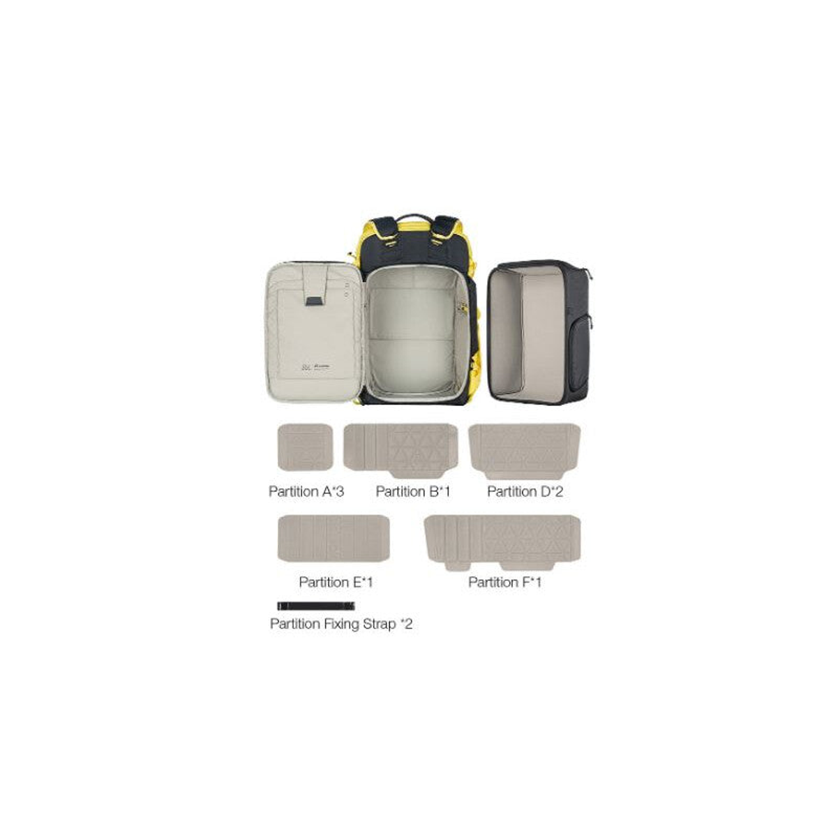 Sac à dos photo Backup 35 L vert avec grand insert - Leofoto