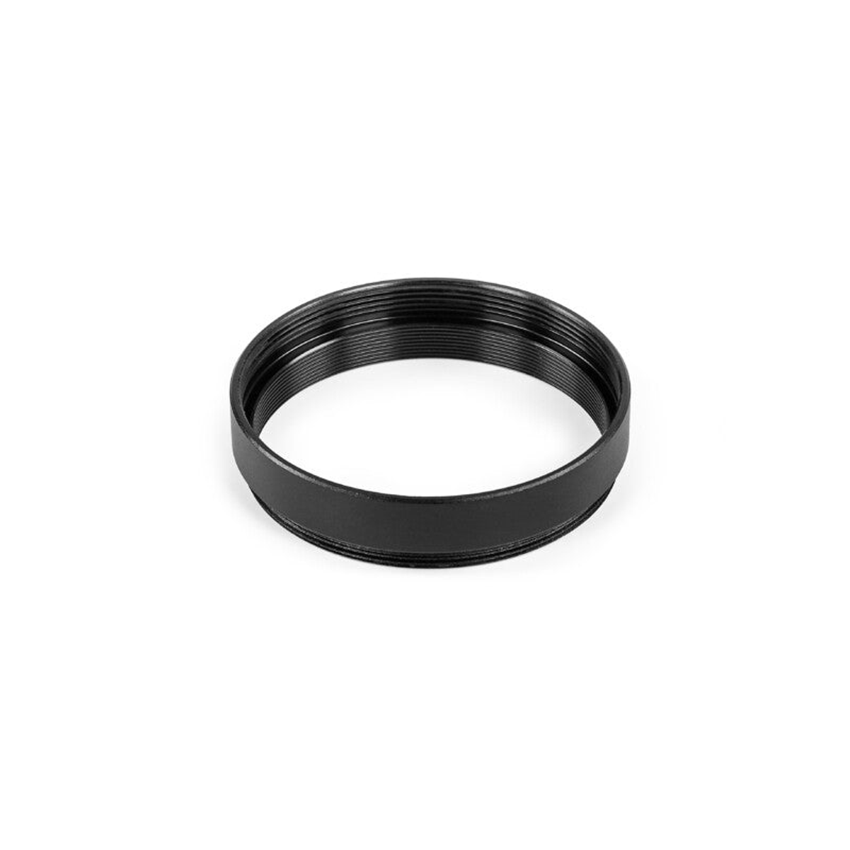 Bague allonge T2 M42 x 0,75 de 7 mm en métal noir – ASToptics