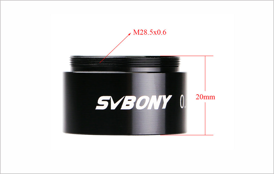 عدسة تخفيض البؤرة 0.5x 1.25 بوصة للتلسكوب - SVBONY