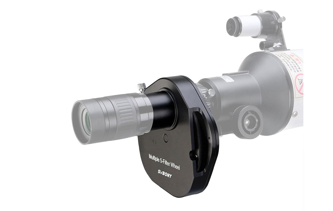 SVBONY SV133 - Szűrőkerék távcsőhöz, 1.25 hüvelyk, 5 pozíció