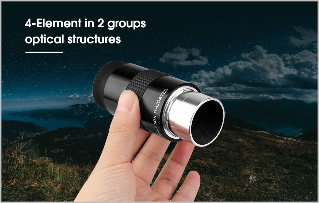 SVBONY SV131 Ocular Plossl 32mm 1,25 tum 48 grader för Teleskop