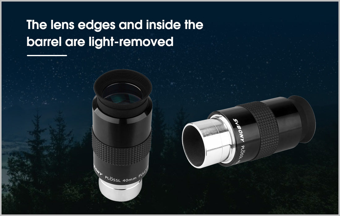 SVBONY SV131 Oculair Plossl 32mm 1,25 inch 48 graden voor Telescoop