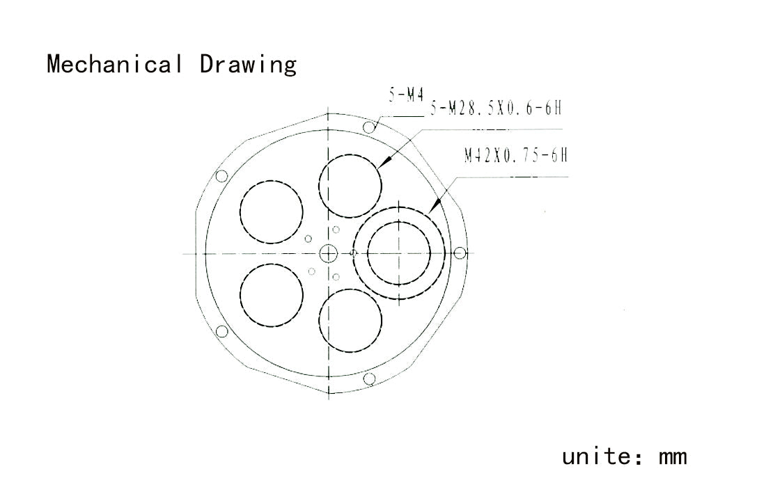 SVBONY SV133 - Szűrőkerék távcsőhöz, 1.25 hüvelyk, 5 pozíció