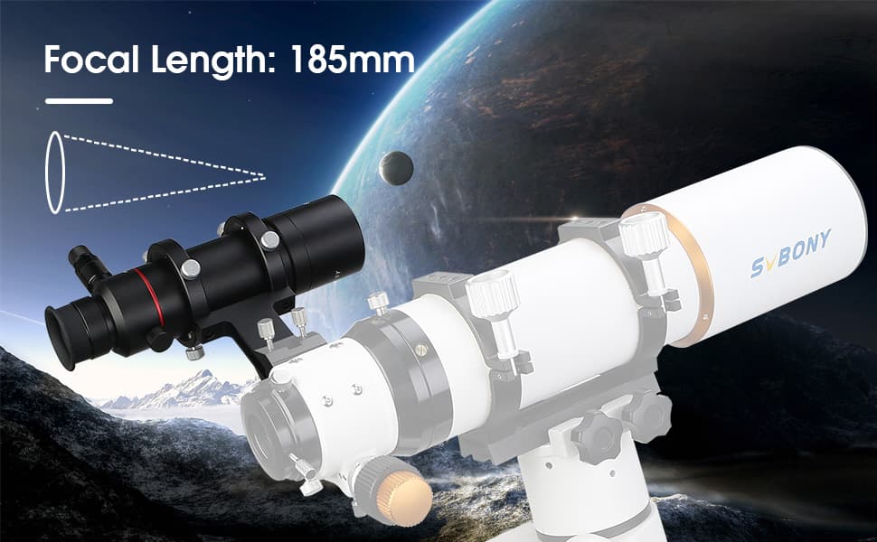 Lunette de visée SV208 8x50 pour télescope astronomique