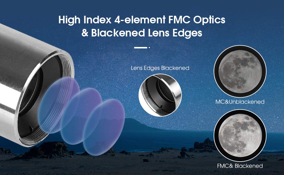 SV216 Barlow Lenzen 1,25 inch 2X 4-Element