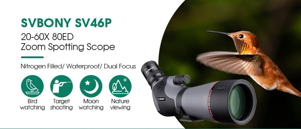 Teleskop for Observasjon SV46P 20-60x80 ED - SVBONY