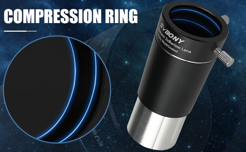 SVBONY SV213 - Barlow lens 3x - 1.25 inch