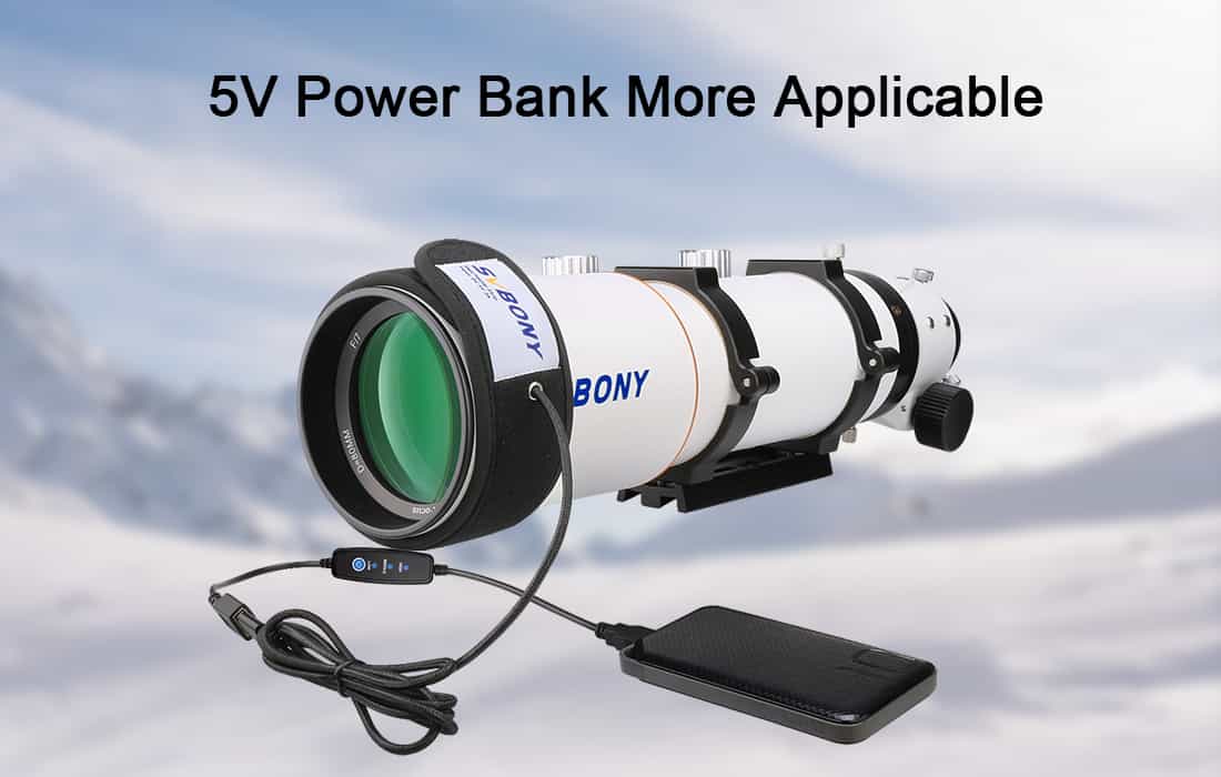 Bande Chauffante Anti-Buée SVBONY SV172 320mm pour Télescopes et Objectifs