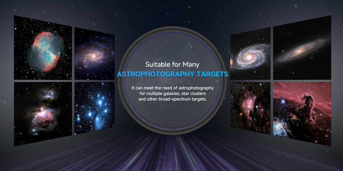 Filtre Multi-Narrowband SV240 pour Astrophotographie Urbaine - SVBONY