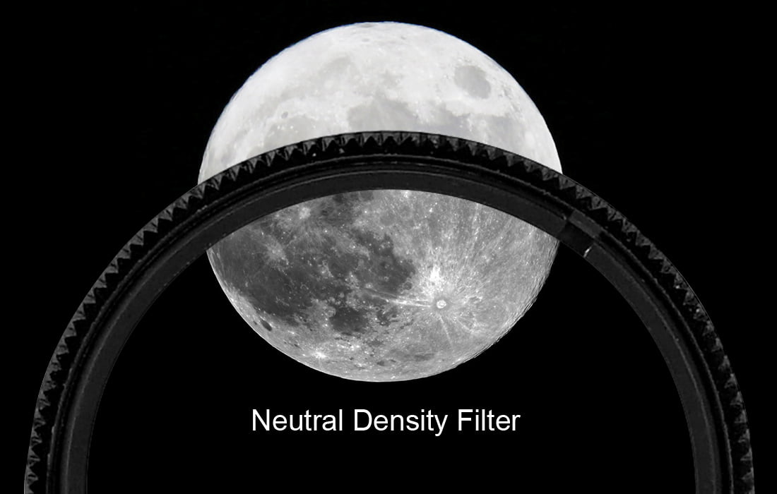 SV139 Telescoopfilter 1,25 inch ND Neutrale Dichtheid voor het observeren van de Maan - W9108A