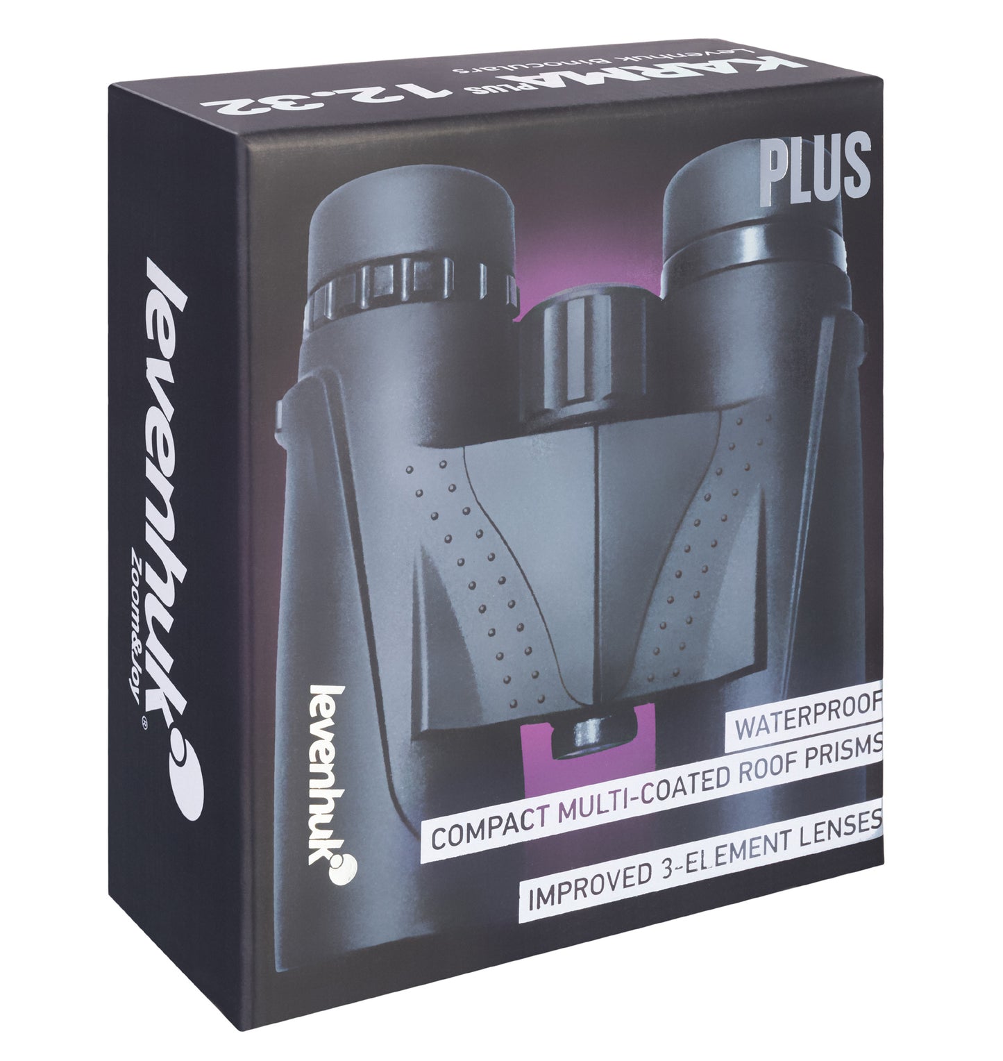 Jumelles 12x32 Prisme en Toit Étanches - Compactes pour Voyages et Observation Levenhuk