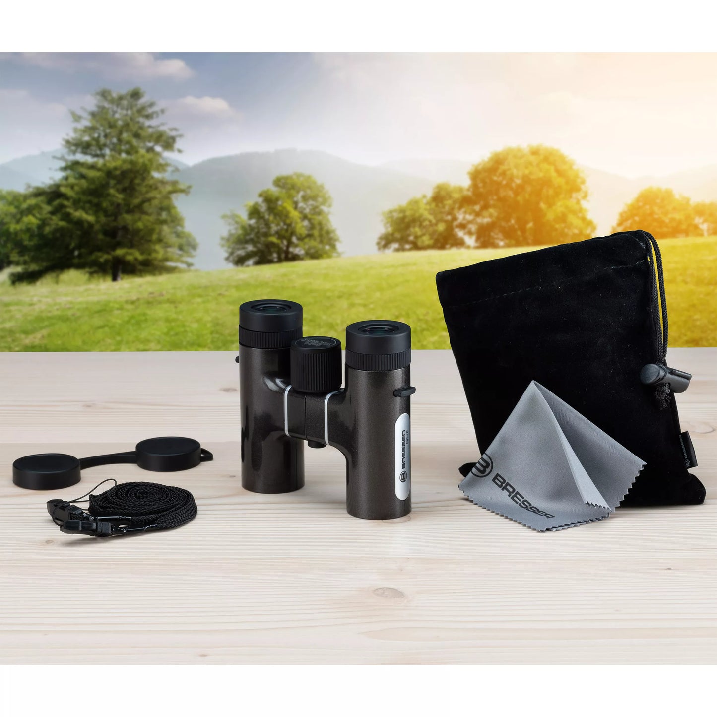 Spirit Binoculars Compact 6x24 Black