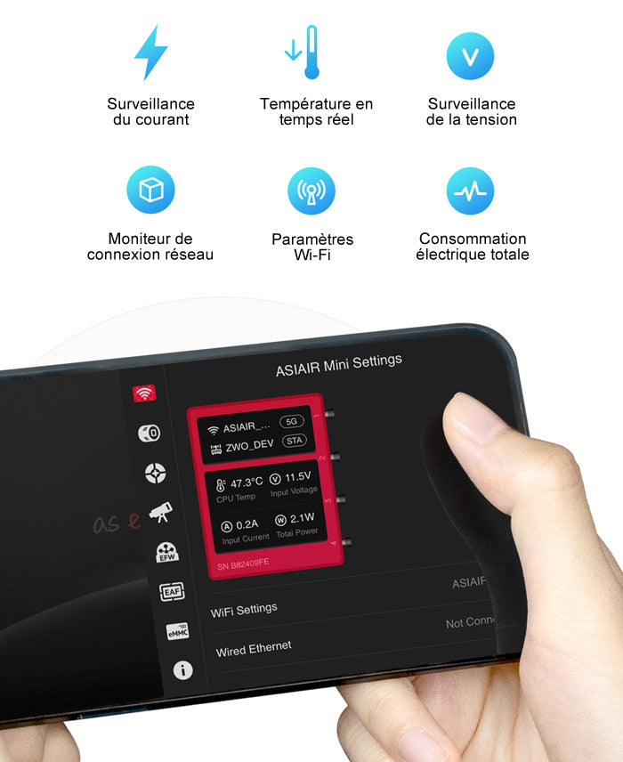 ASIAIR Mini Remote Control Box for Astrophotography - ZWO