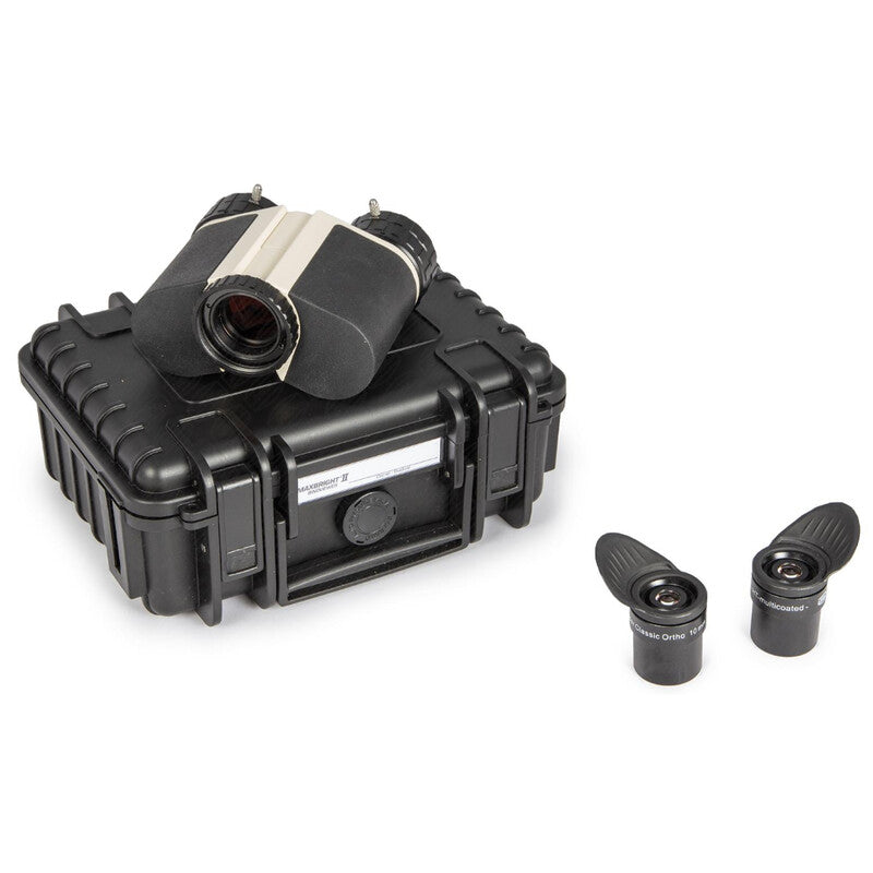 Tête Binoculaire MaxBright II 2x 10mm Classic Ortho 1,25" - Baader