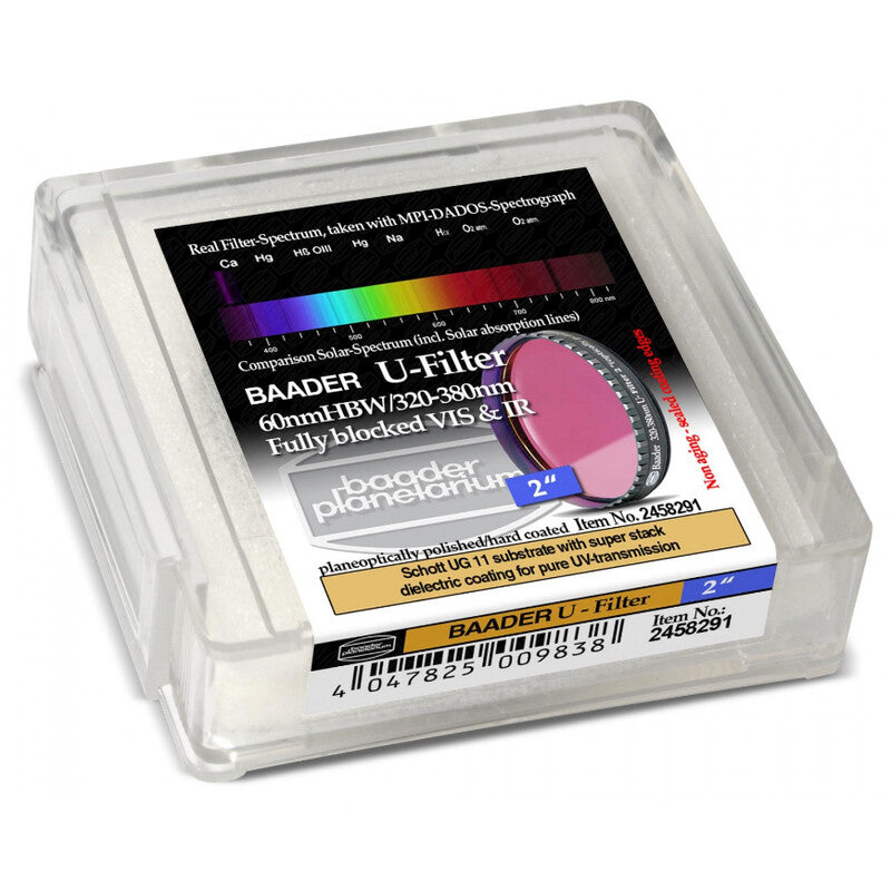 Filtre UV U-Venus 2" pour Photographie Planétaire - Baader
