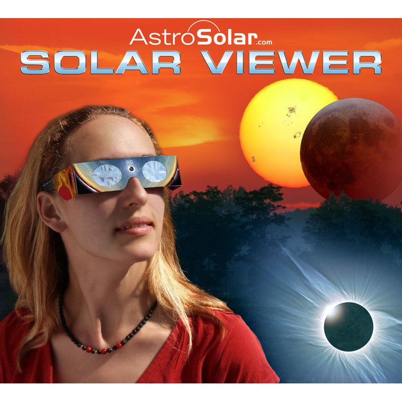 Lot de 10 Lunettes de Protection pour Observation Solaire AstroSolar® Silver/Gold - Baader