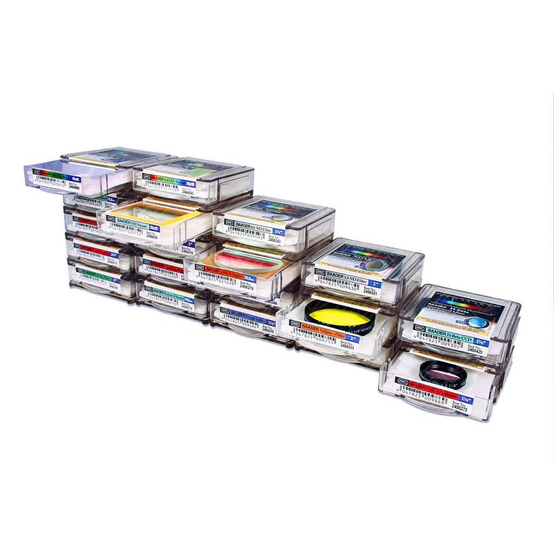 Boîte à Filtres Empilable pour Filtres 31,75 mm à 65x65 mm - Baader