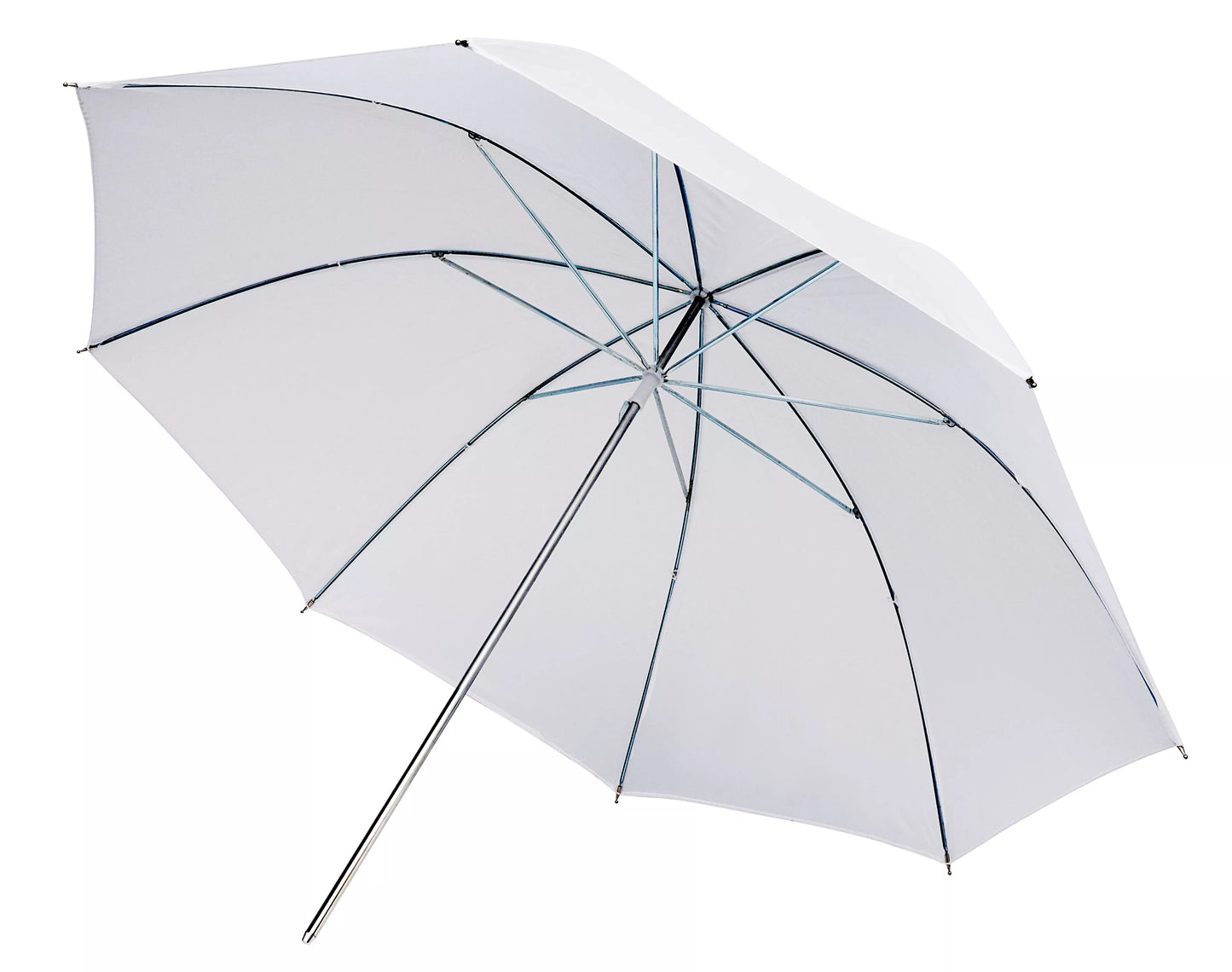 Parapluie translucide blanc 84 cm - 3 pièces - Bresser