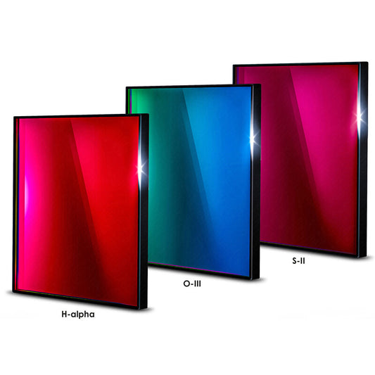 Filtre Baader H-alpha/OIII/SII CMOS f/2 Ultra-Highspeed 50x50mm pour l'Astrophotographie - Baader