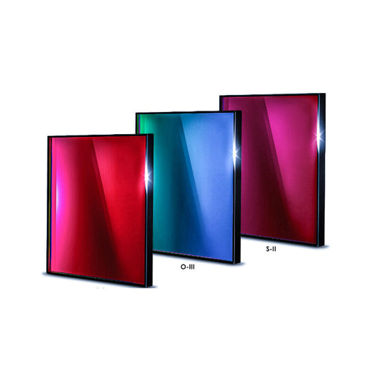 Filtre H-alpha/OIII/SII 50x50mm Ultra-Haute Vitesse f/3 pour CMOS - Série f/3 Ultra-Highspeed