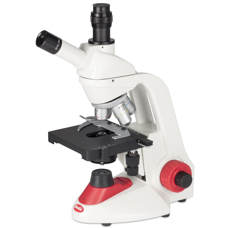 Microscope monoculaire RED131 40× à 1000× avec phototube Dual View - Motic