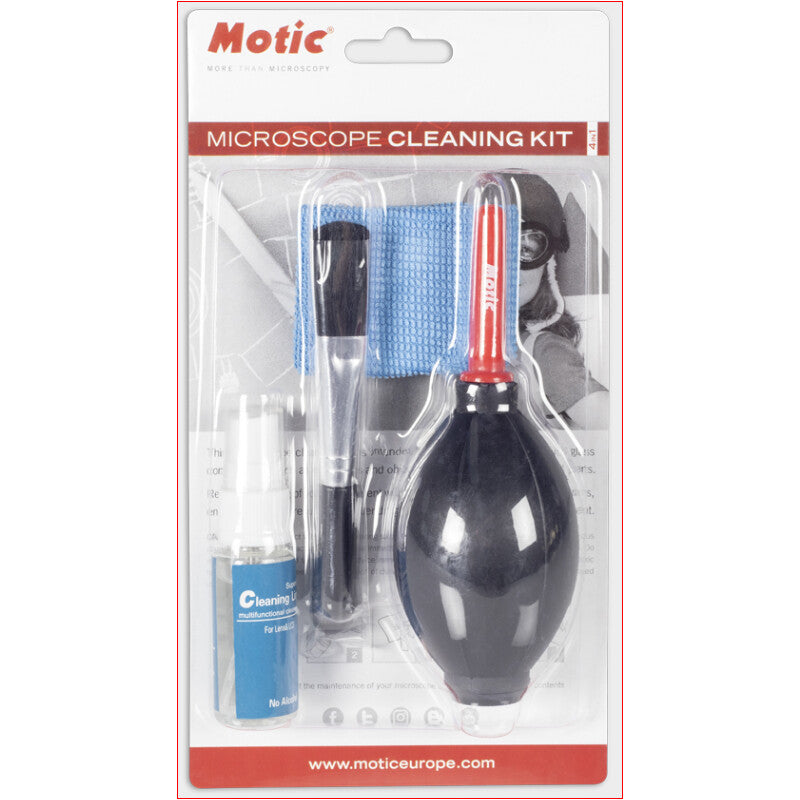 Kit de nettoyage pour microscope - Motic