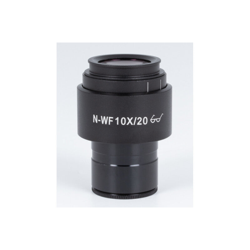 Oculaire de microscope grand champ N-WF 10x/20 mm à réglage dioptrique – Motic