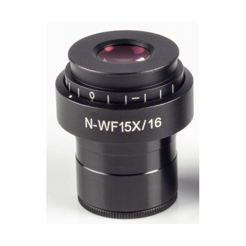Oculaire grand champ N-WF 15x/16 mm avec correction dioptrique - Motic