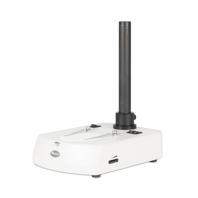 Statif à colonne compact avec éclairage LED incident et transmis - Motic