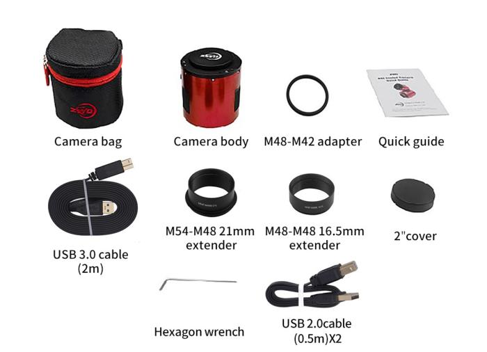 Caméra refroidie couleurs ZWO ASI6200MC-Pro - ZWO