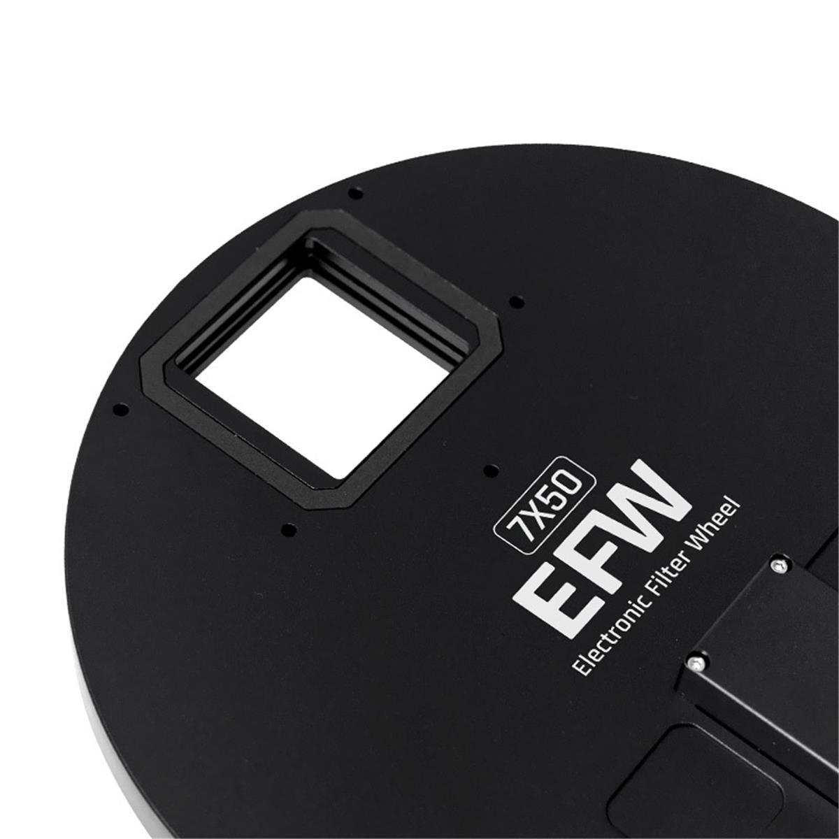 Roda de filtros EFW ZWO 7 posições 7x50mm quadrados - ZWO
