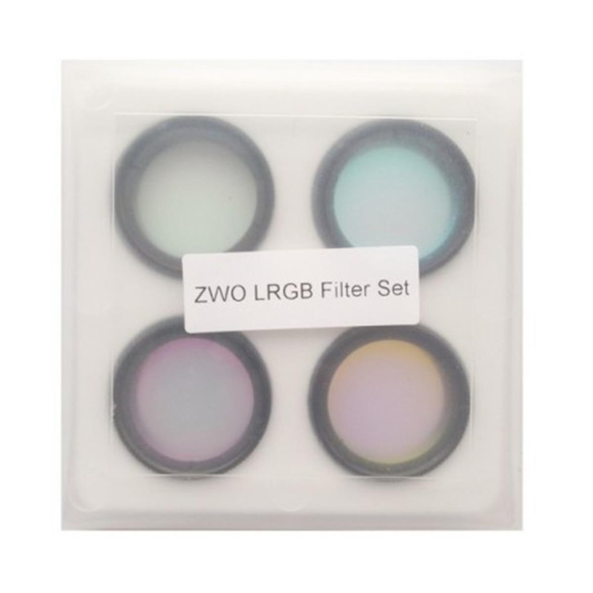 Set av 4 LRGB 36mm cirkulära filter utan montering - ZWO
