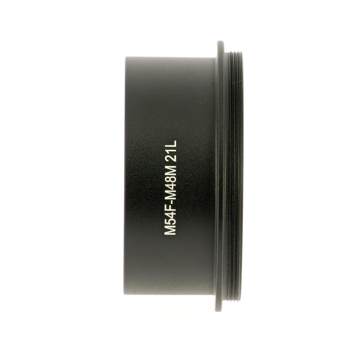 Baguera d'extensió ZWO 21mm M54/M48 per a muntatges astronòmics - ZWO