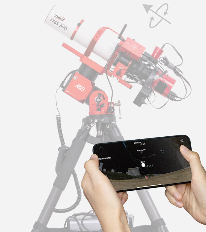 Monture ZWO AM3 et Trépied Carbone TC40 – pour l'astronomie - ZWO