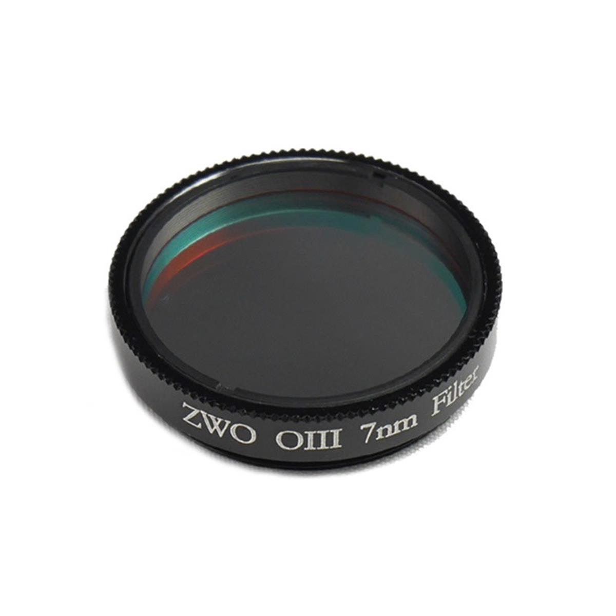 Filtrer ZWO OIII 7nm 31,75mm för Astrofotografi - ZWO