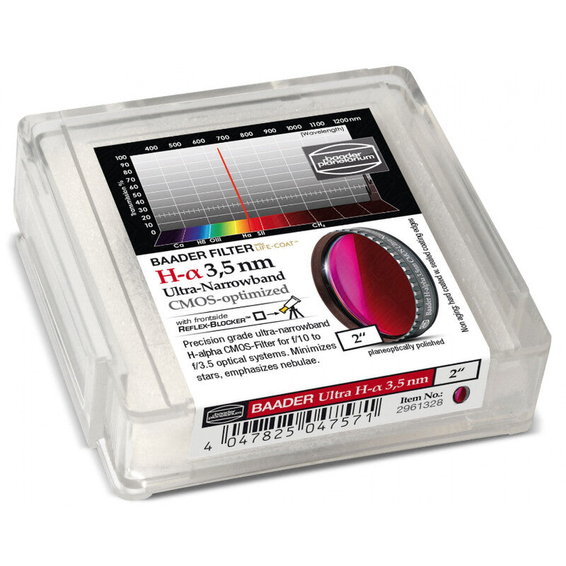 Filtre H-alpha 2” Ultra-Narrowband CMOS pour Nébuleuses - Baader