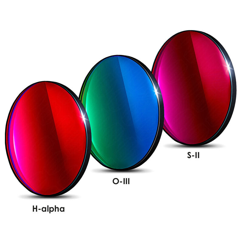 Filtre H-alpha OIII SII Ultra-Narrowband 31mm pour l’Astrophotographie CMOS - Ultra-Narrowband