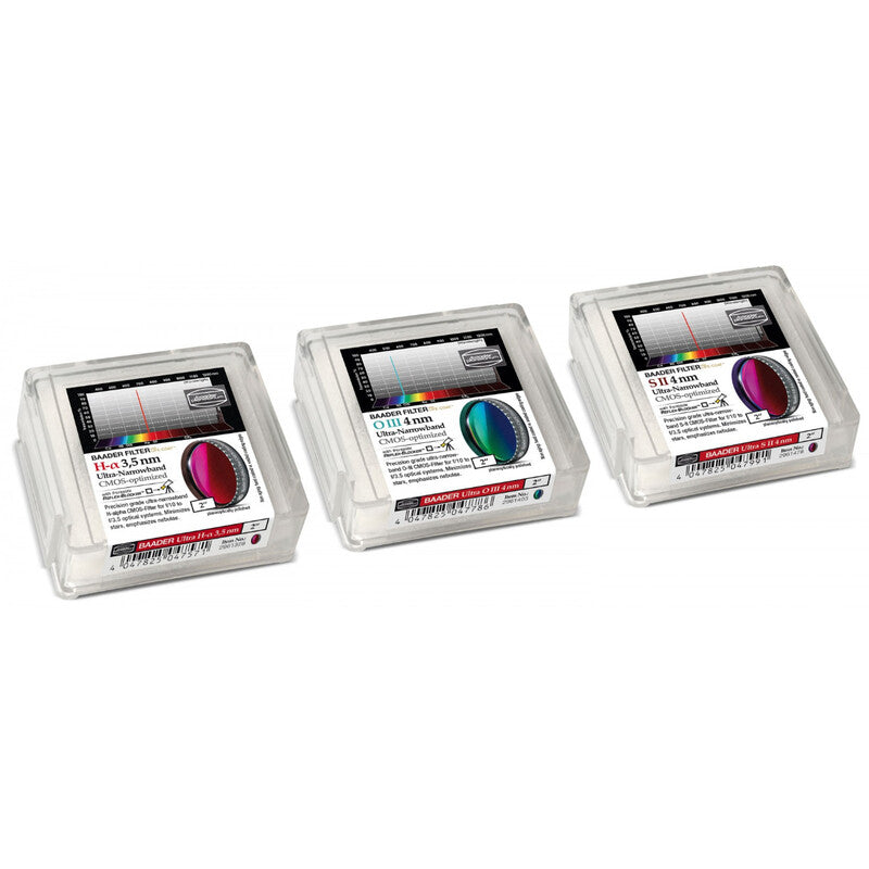 Filtre H-alpha/OIII/SII Ultra-Narrowband 2" pour CMOS - Ultra-Narrowband