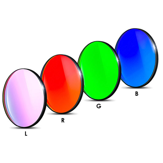 Jeu de Filtres LRGB CMOS 31mm pour Imagerie Couleur - Baader