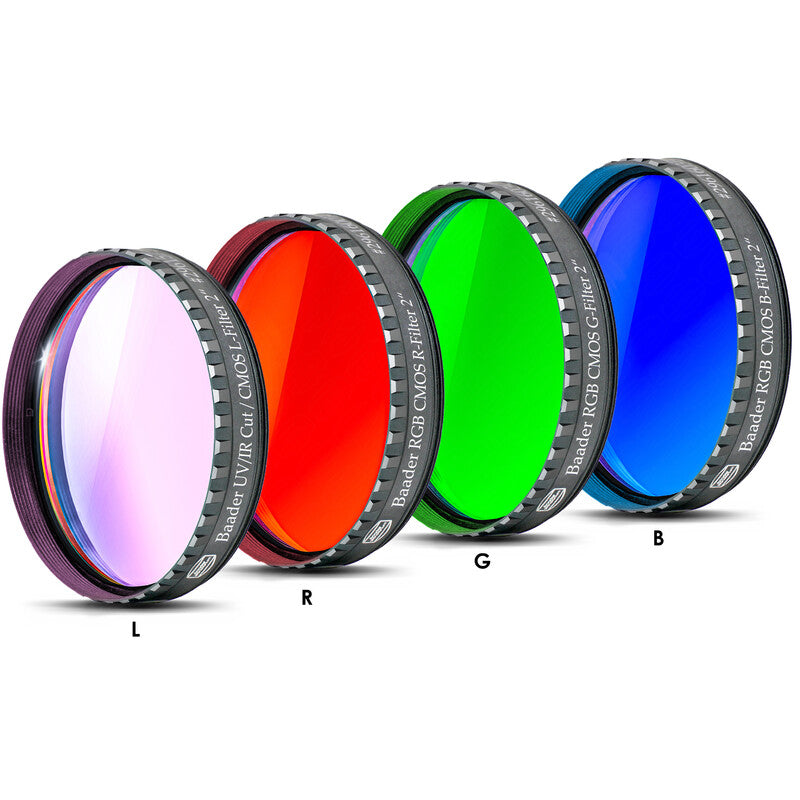 Jeu de Filtres LRGB CMOS 2" pour Caméras – Baader
