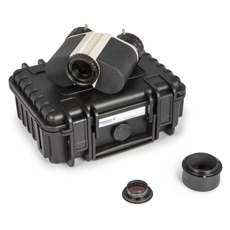Tête Binoculaire MaxBright II avec Compensateur en Verre 1:1,25 - Baader