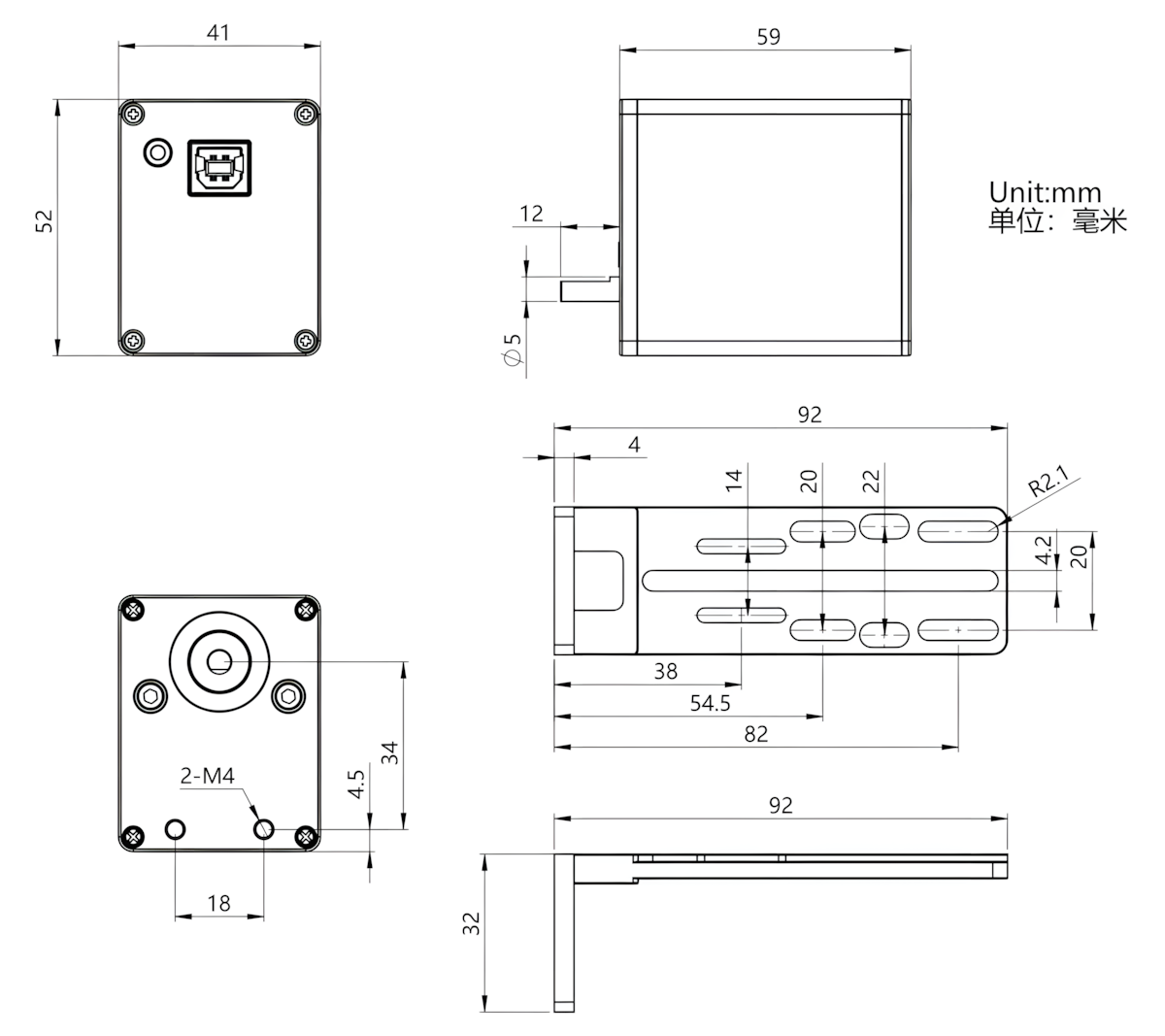 Moteur de mise au point automatique EAF ZWO pour astrophotographie - ZWO