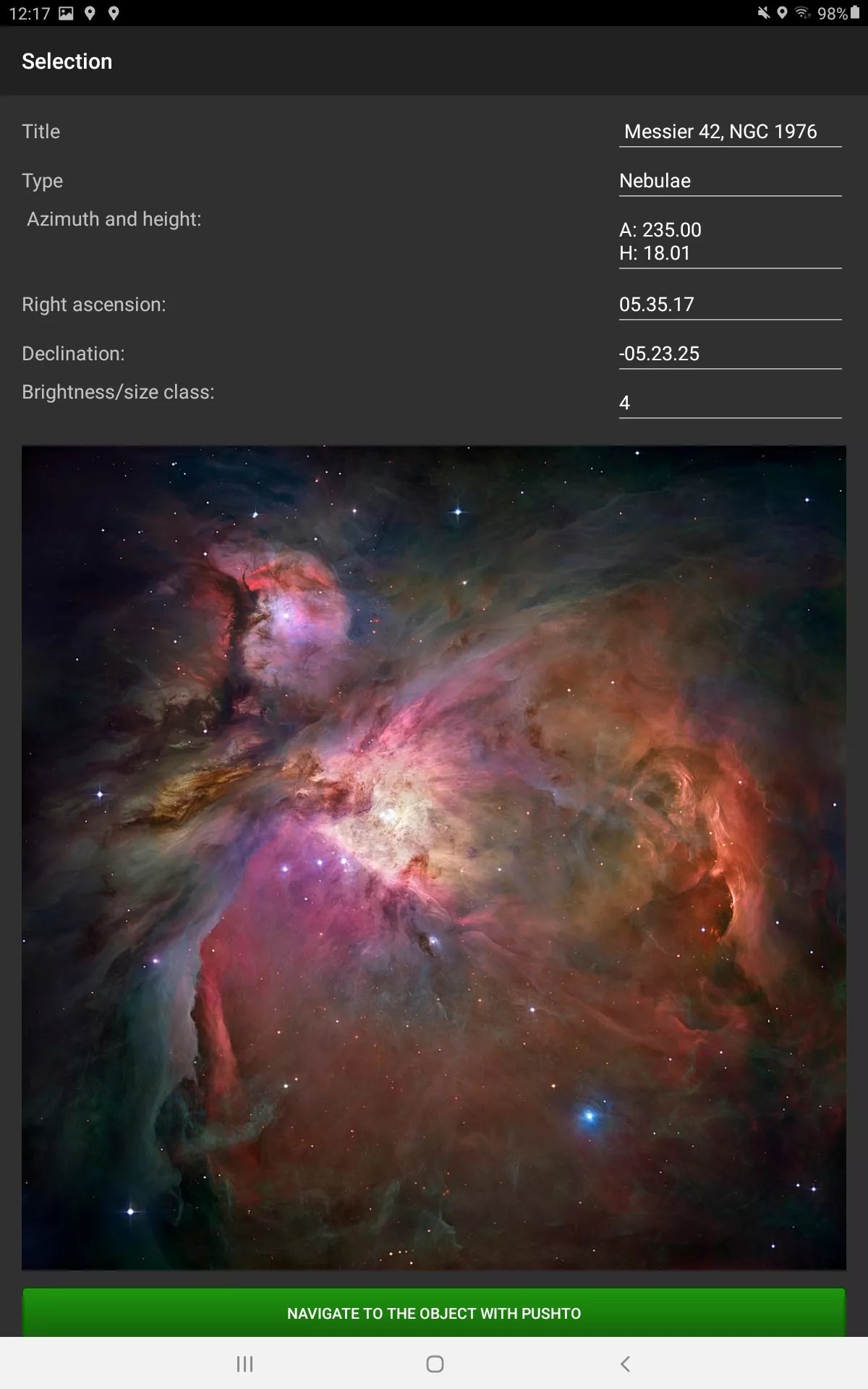 PushTo AR-80/400 Smart Telescope with tripod
