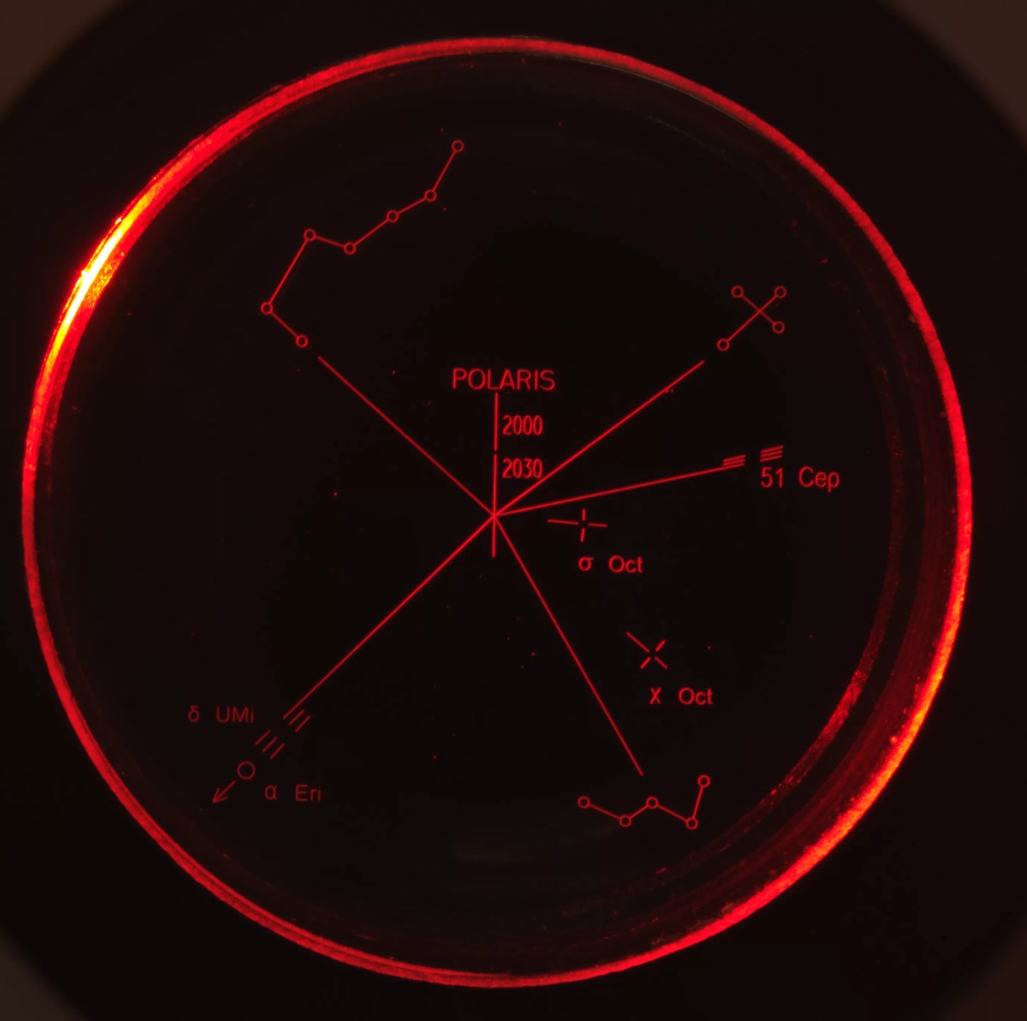 Lunette de visée Polar Finder pour StarTracker PM-100