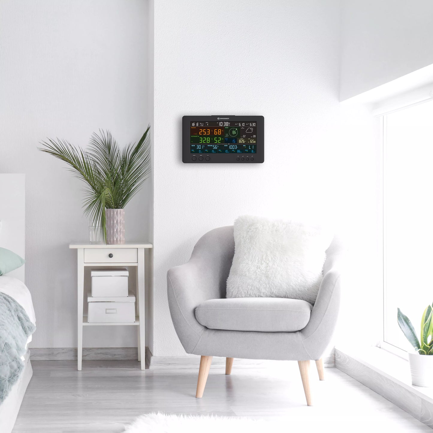 BRESSER 7-in-1 Weather Center Weather Station Air-Mon