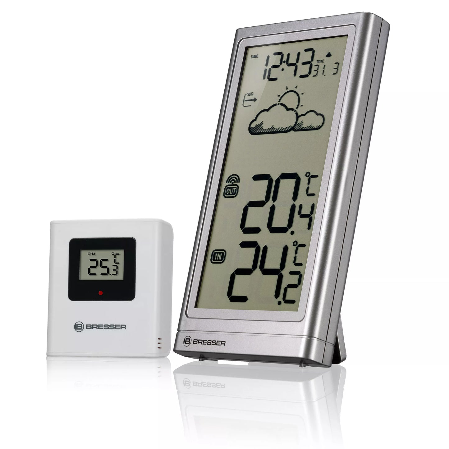 RC időjárásállomás Meteo Temp ezüst