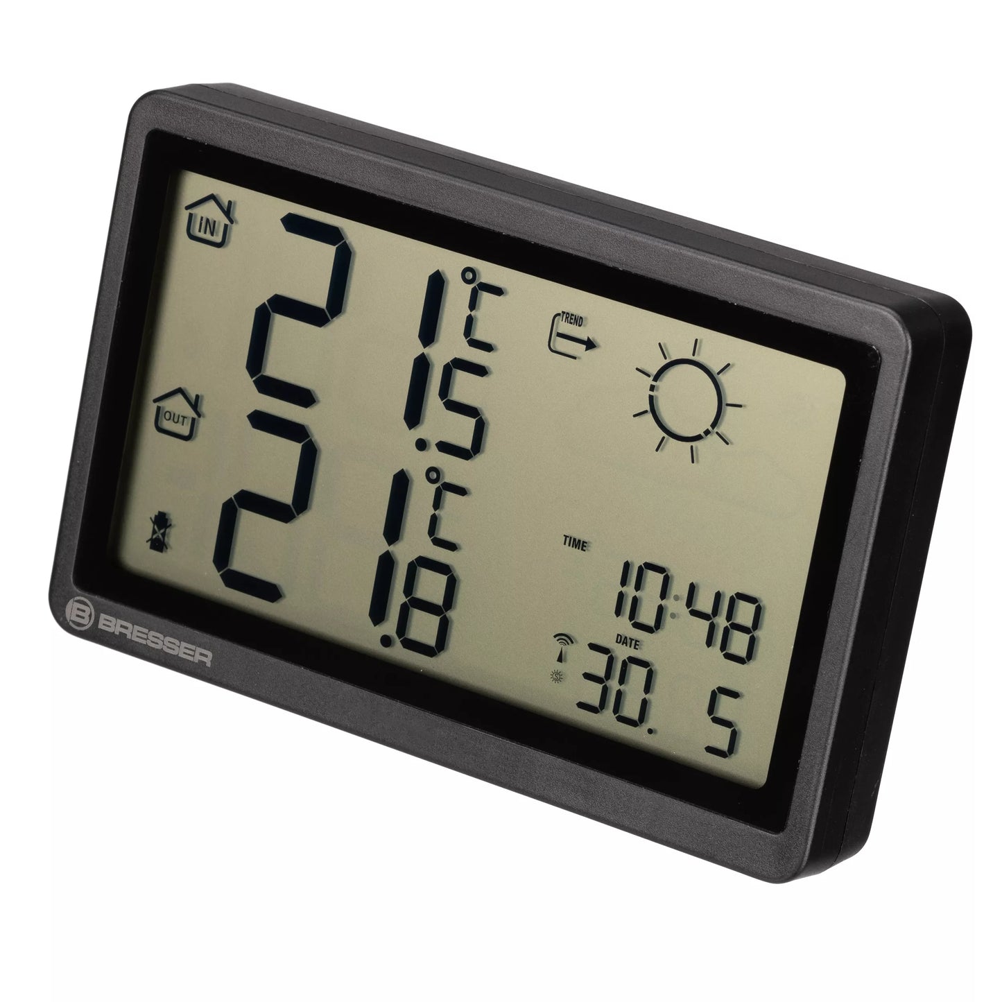 Weather Station Meteo Temp Horizontal Screen